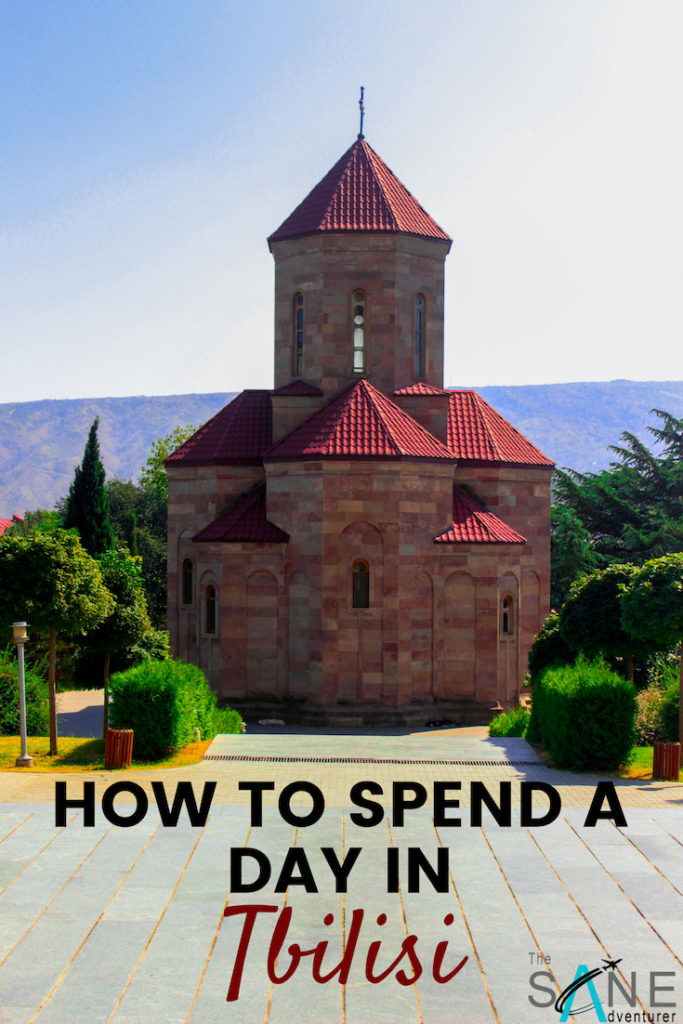 Visiting Georgia (country) but don't know what to do in Tbilisi? Read my full article to know how to spend a day in Tbilisi #georgiatravel #tbilisi #georgia