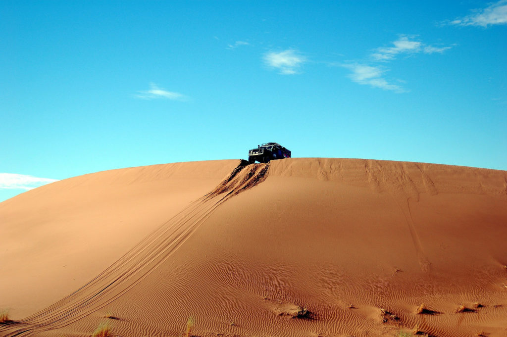 Oman Travel - Sandy Dunes in Baushar