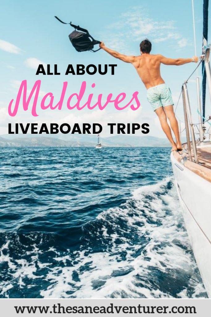 The best way to explore the overland and underwater beauty of Maldives is by going on a liveaboard trip. Read this post to learn everything you should about the best Maldives liveaboard trips. #maldivesdestination #maldives #maldivesislands #maldivesdiving 