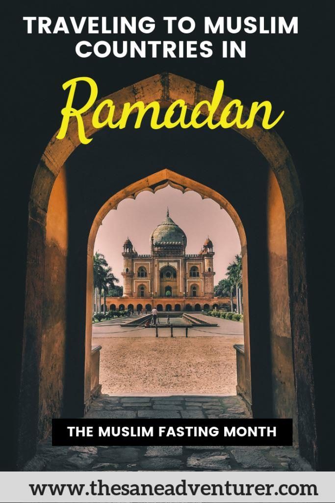 Traveling to Muslim countries during Ramadan demands a lot of research and preparation. In this post, I have covered all the important aspects for traveling during Ramadan in a Muslim country #ramadan #ramadantravel #travelinginramadan