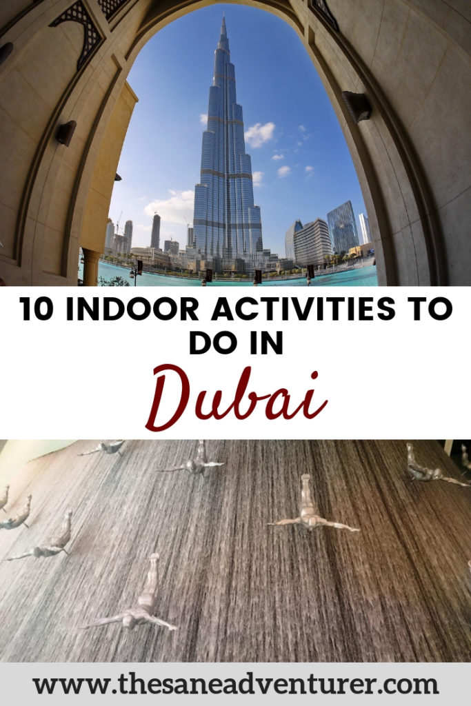 Summers in Dubai can get incredibly hot and unbearable! To beat the summer heat, here are 9 best indoor activities in Dubai which you can enjoy without burning out in the Dubai sun! #dubai #dubaisummer #traveltodubai #dubaitravel