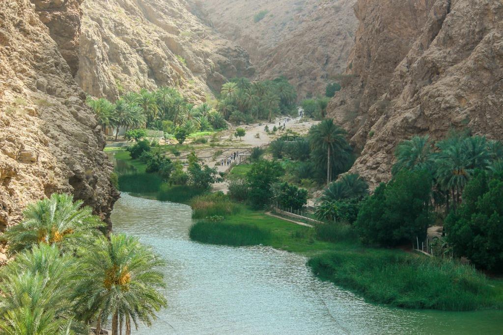 wadi shab in Oman