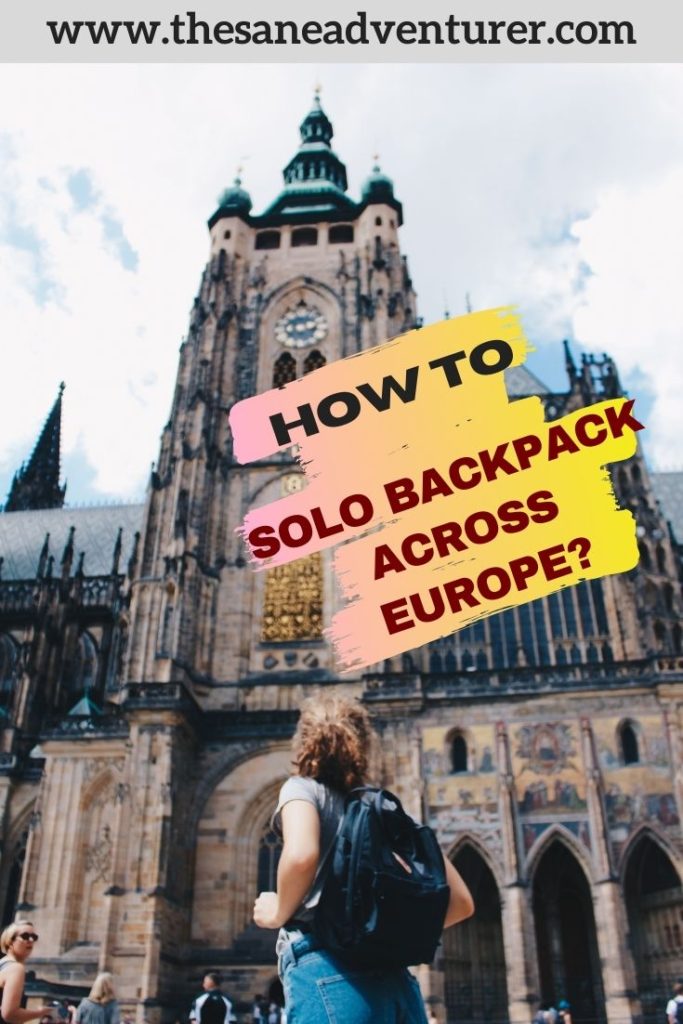 Solo backpacking in Europe can be very daunting! In this post I have shared the most practical advise on how to travel solo in Europe on a backpacker budget. #soloineurope #europetravel #backpackingineurope #eurotrip