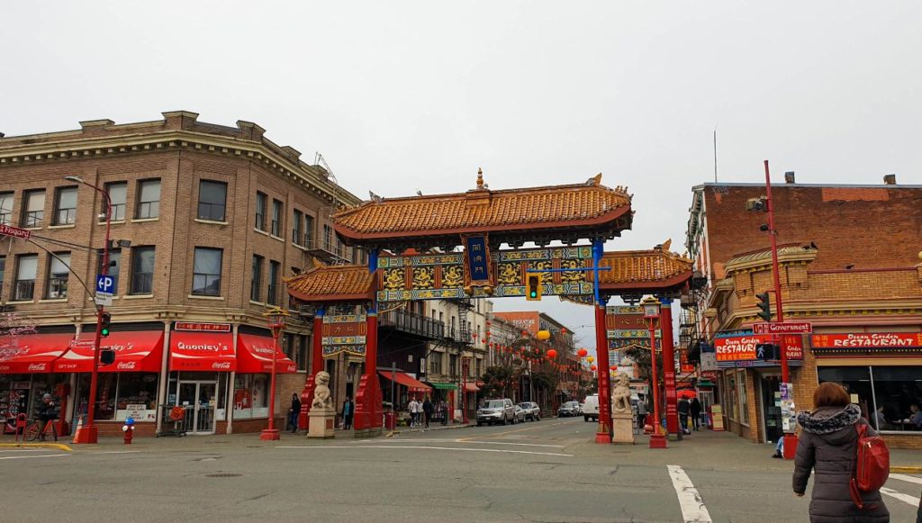 China town in Victoria, Canada